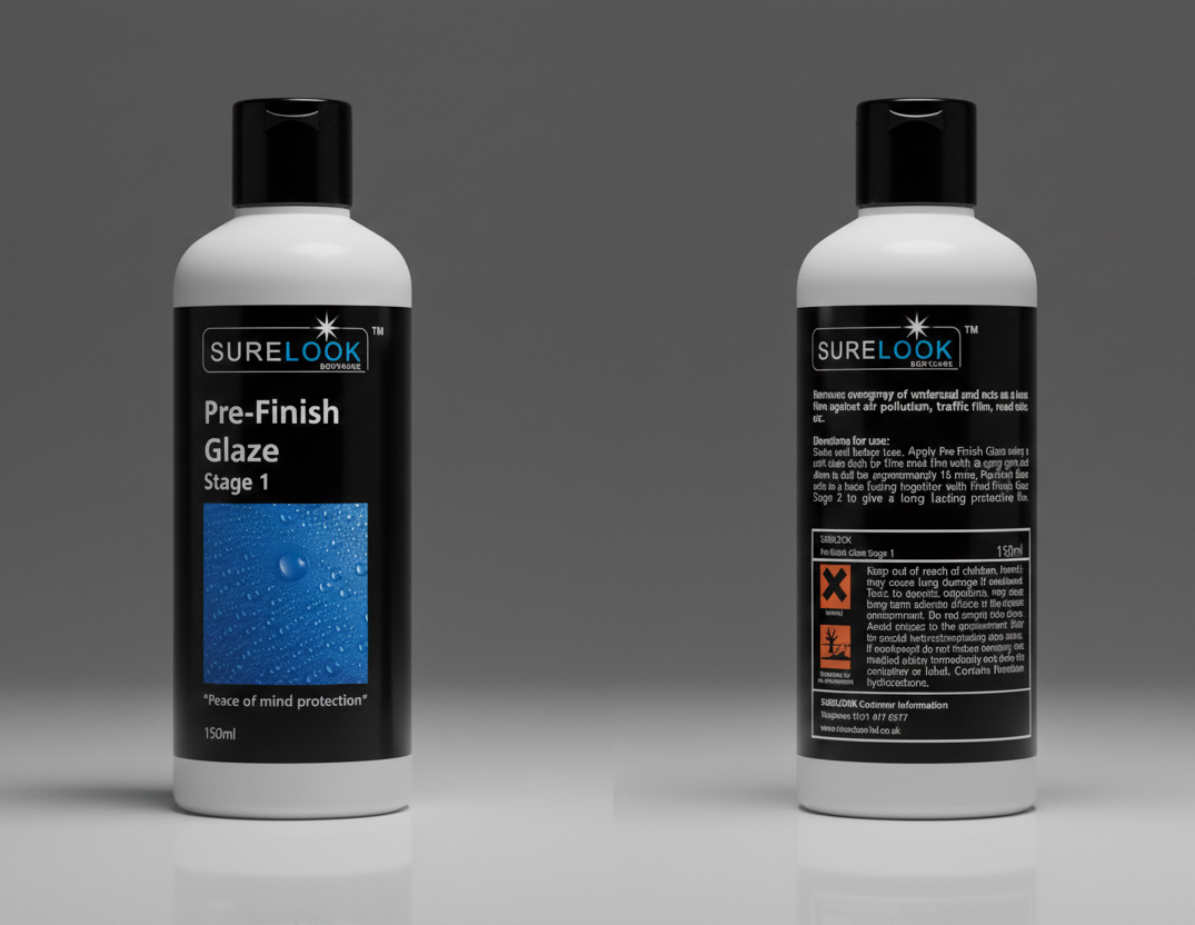 Surelook bottles artwork print for bottles